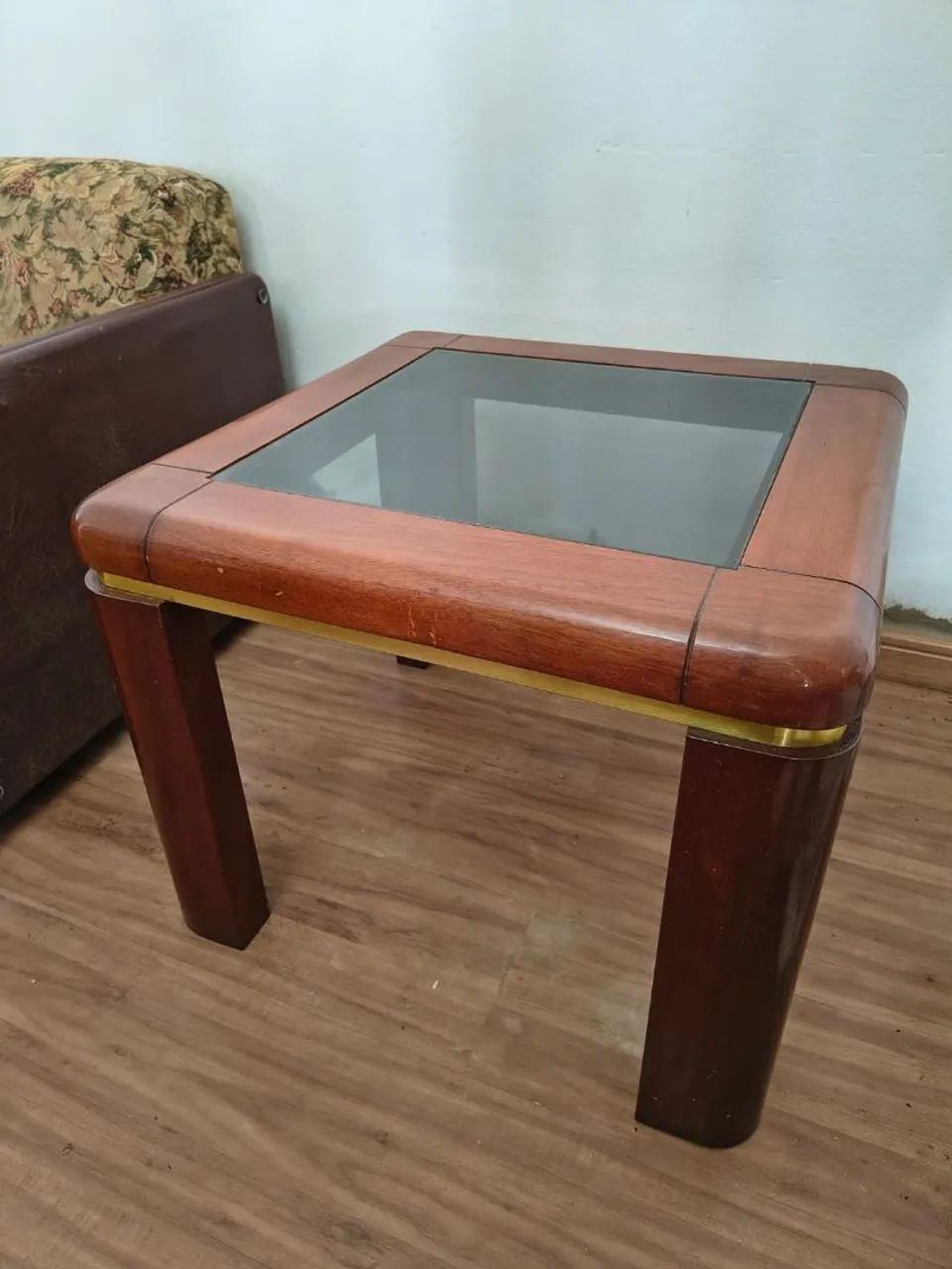 Mesa de centro madeira maciça 