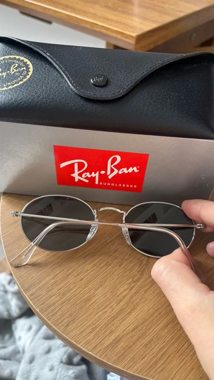 RayBan Round/Oval ORB3547 Original silver/blue - Foto 2