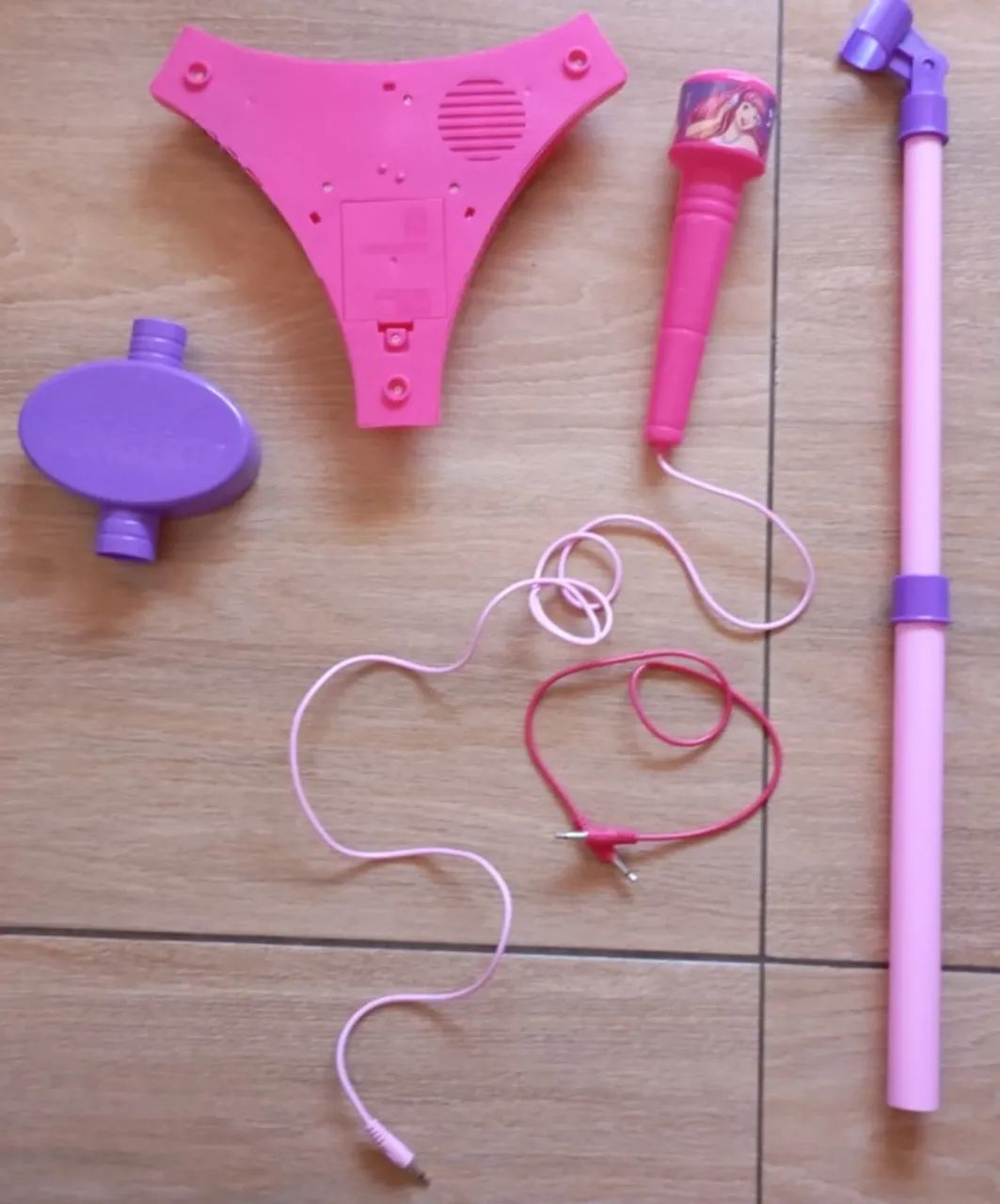 ( Leia ) Microfone Barbie Dreamtopia Incompleto - Foto 4