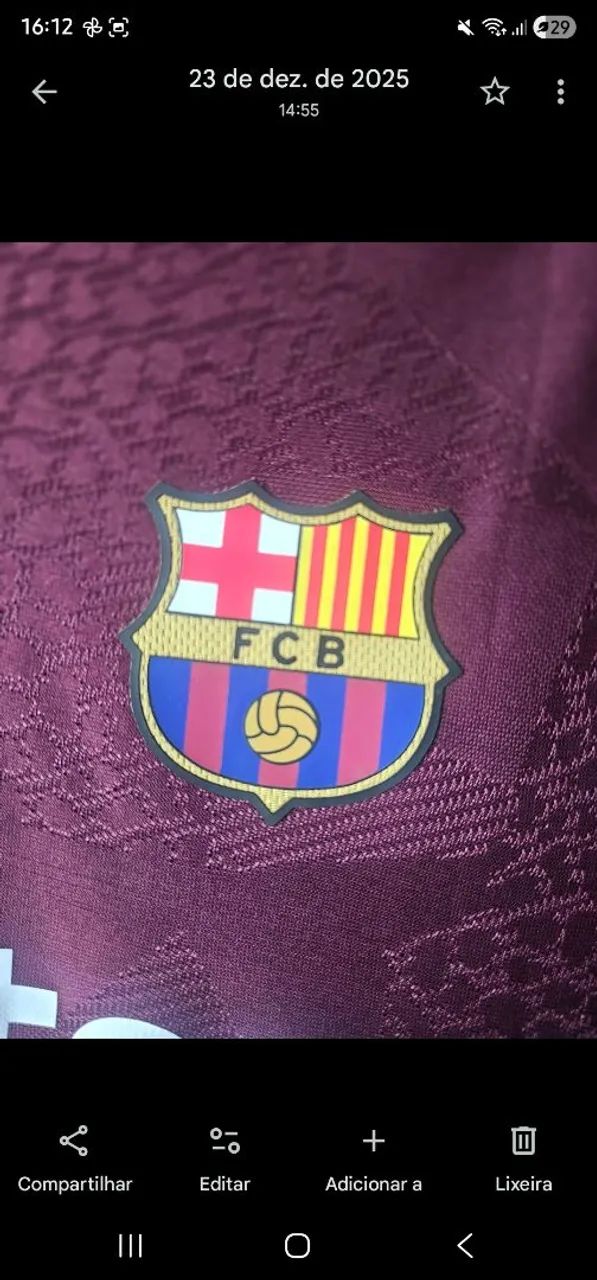 Camisa Barcelona 2017-18 Original  - Foto 3