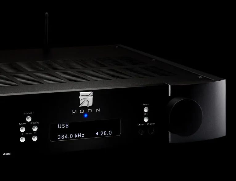 Amplificador Simaudio Moon Ace alta fidelidade - B&W Dali Dynaudio