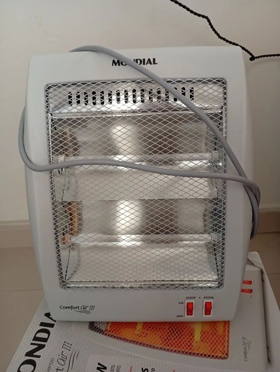 Aquecedor novo 