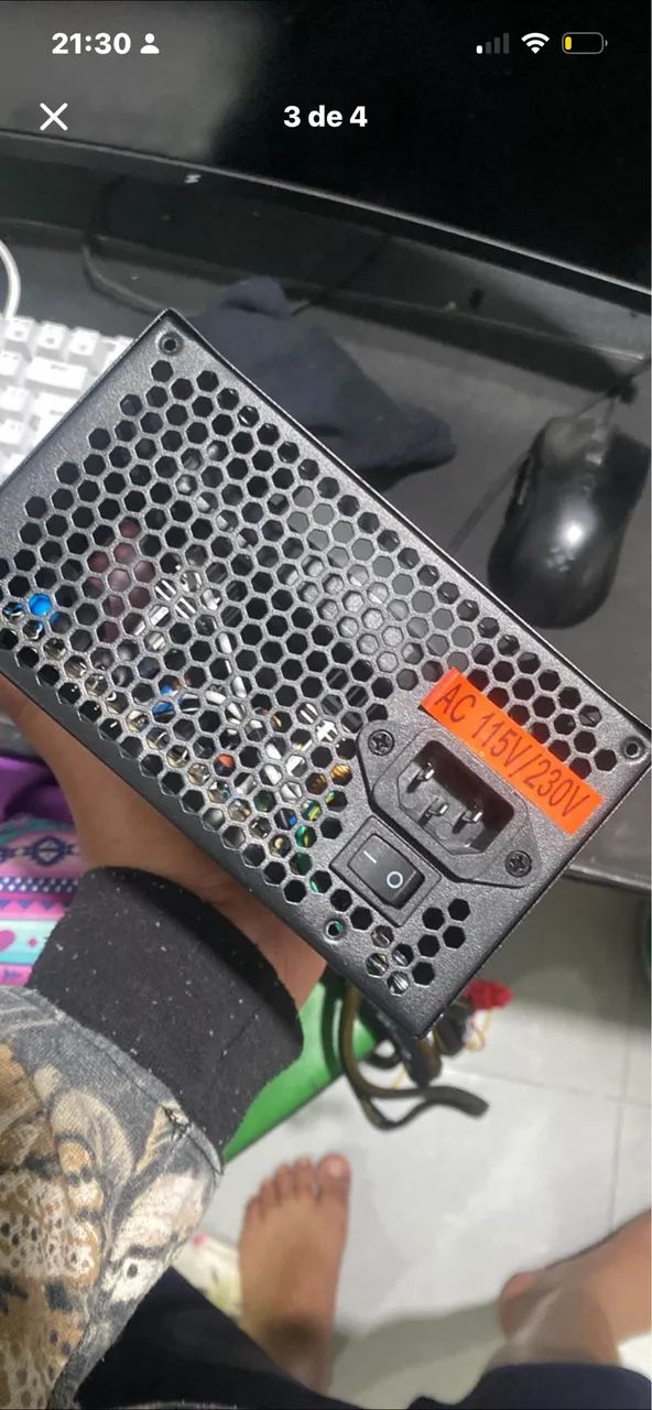 Vendo fonte RB650W 80 plus - Foto 2