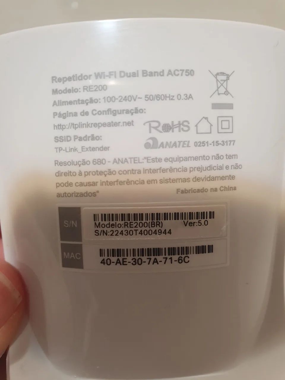 Repetidor wi-fi tp-link RE-200 - Foto 4