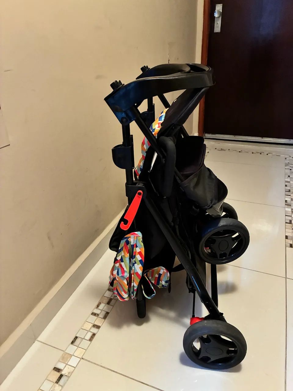 Carrinho De Passeio Para Bebê Delta Colorê Voyage - Foto 4