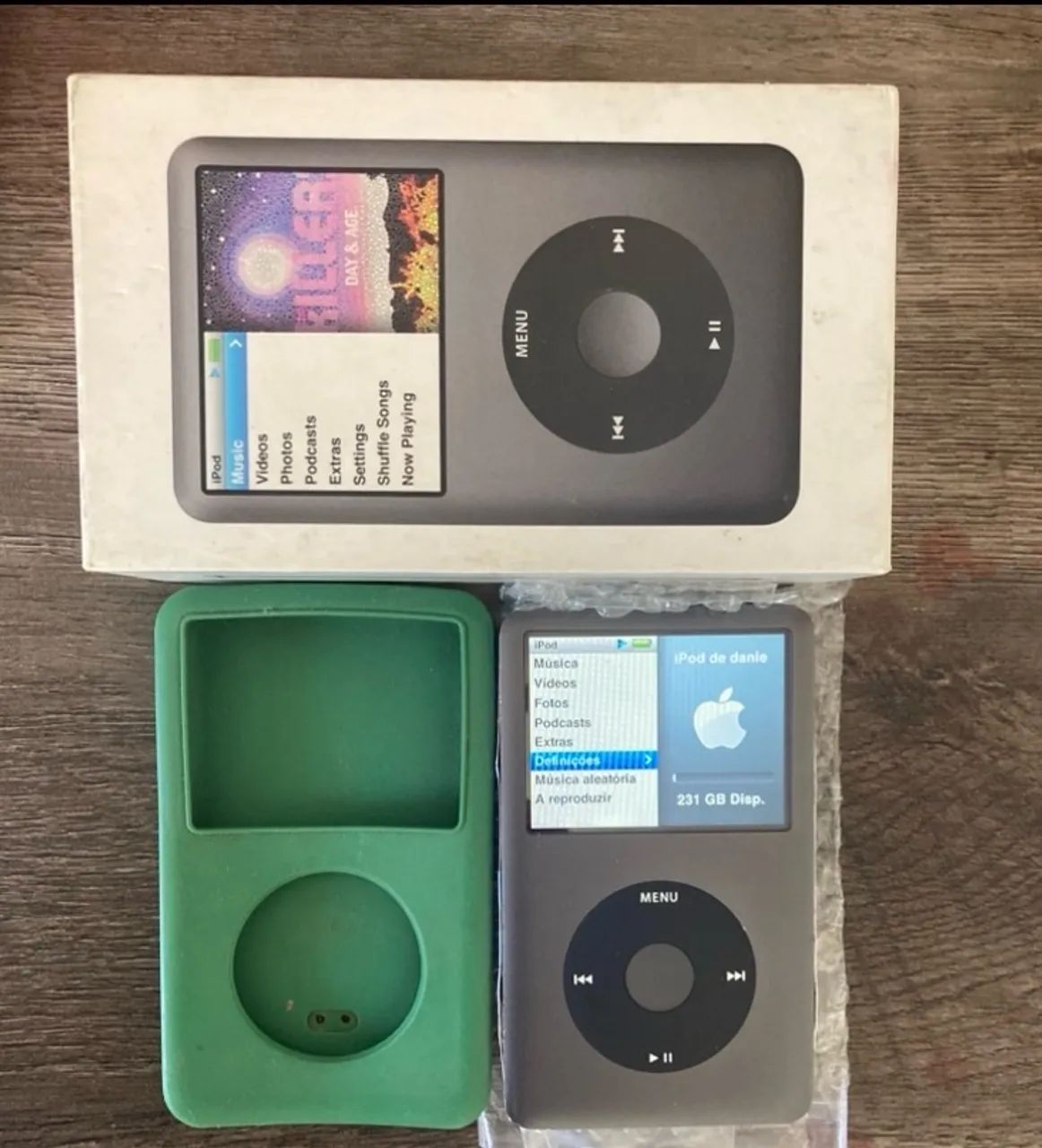 iPod Classic 7 gen - 256GB ssd - Bateria Nova - Aparelhos de Som