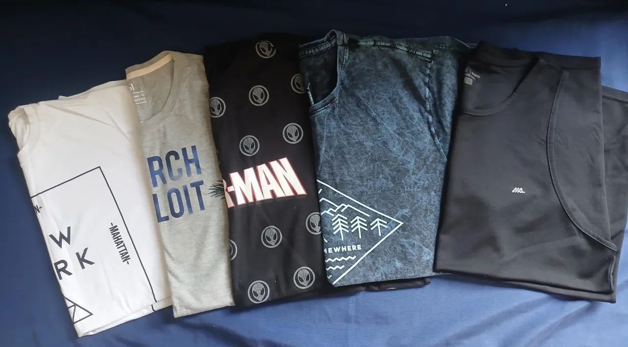 Camisas masculinas G e GG - Foto 5