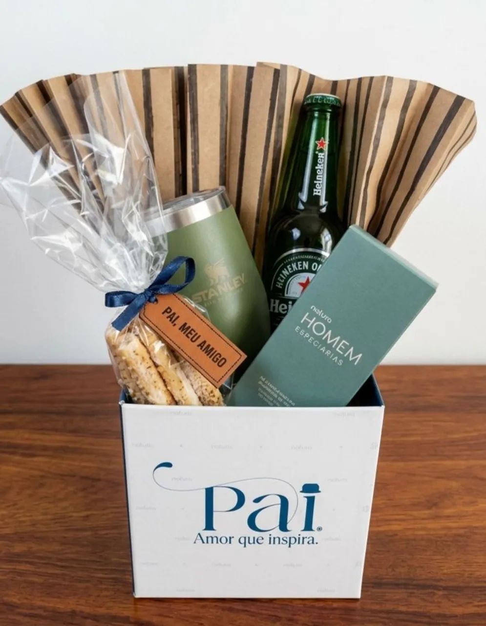 Cesta presenteaveis dia dos pais  - Foto 4