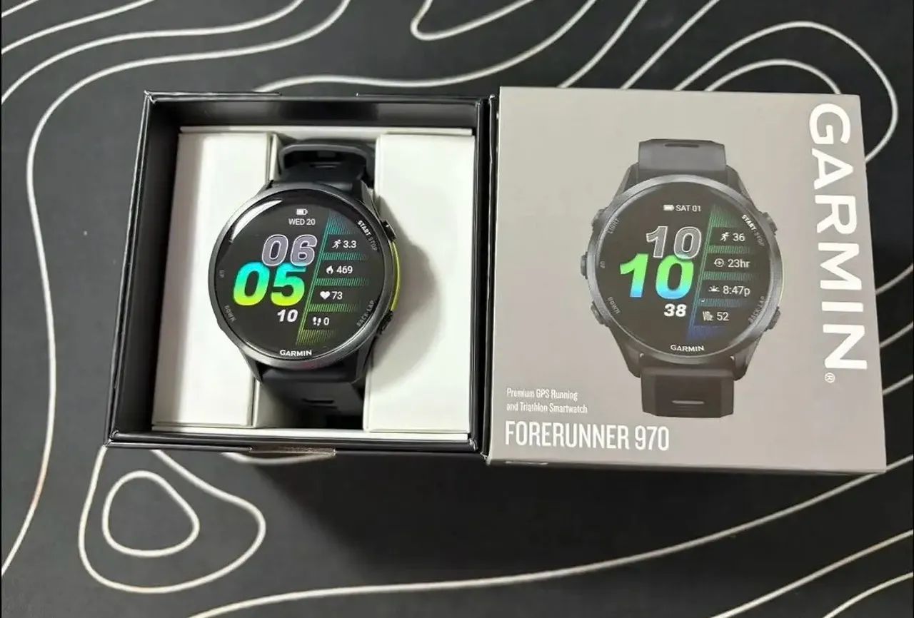 Garmin Forerunner 970 black novo 