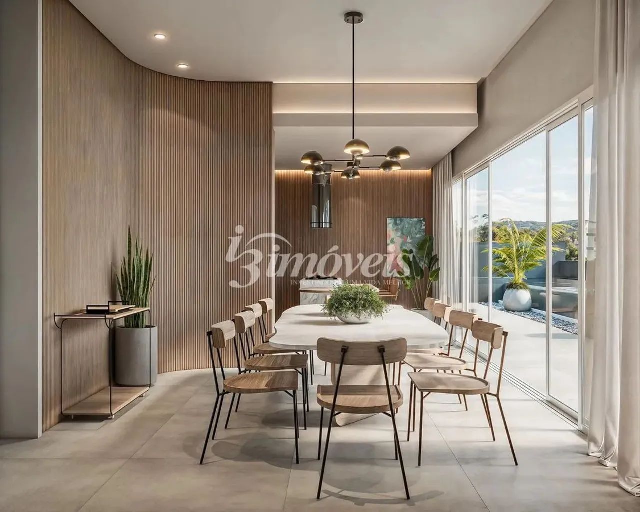 Apartamento à venda, com vista para o mar, 3 quartos sendo 1 suíte e 2 demi, 2 vagas, Hóru - Foto 7