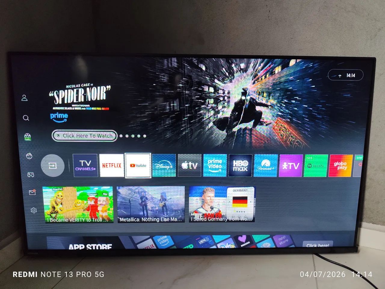 Televisão 43 polegadas smart nova
