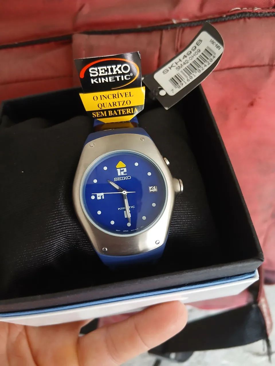 Relógio seiko kinect azul  - Foto 2