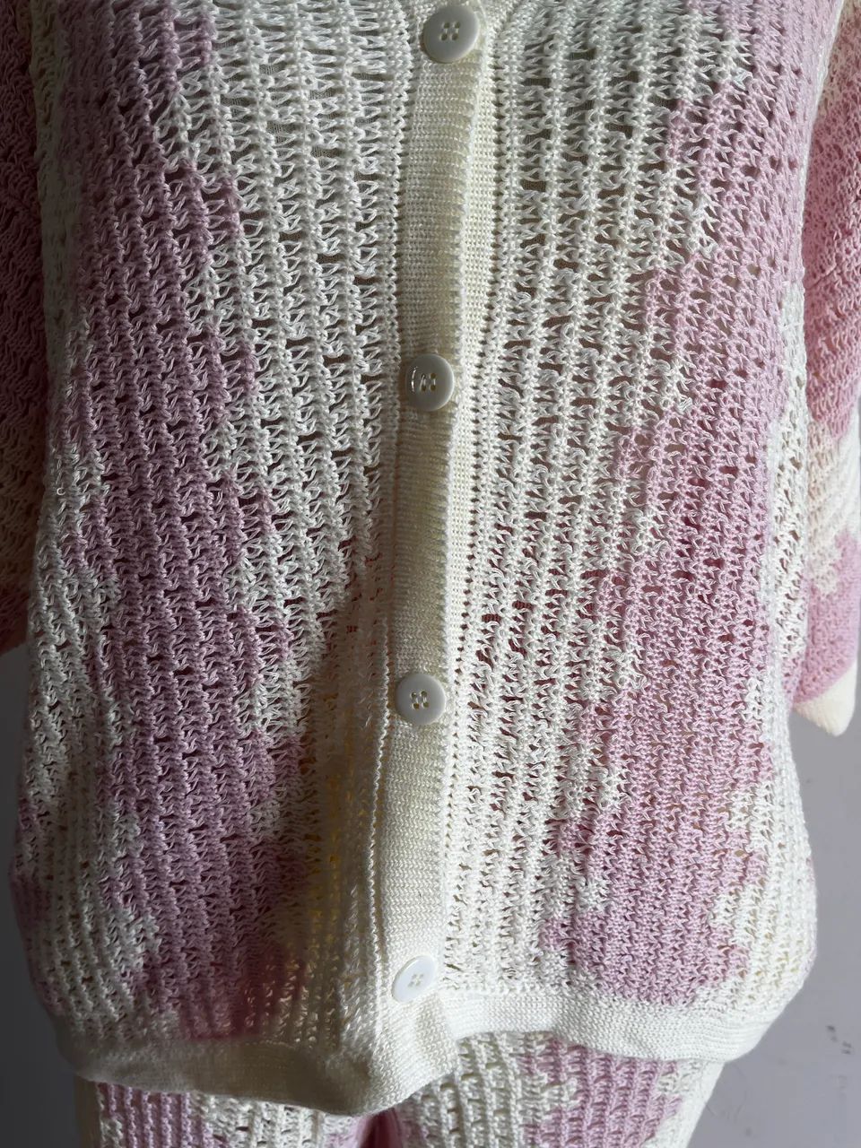 Conjunto em tricô