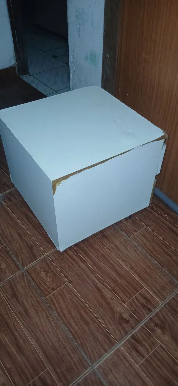 Criado mudo branco - Foto 5