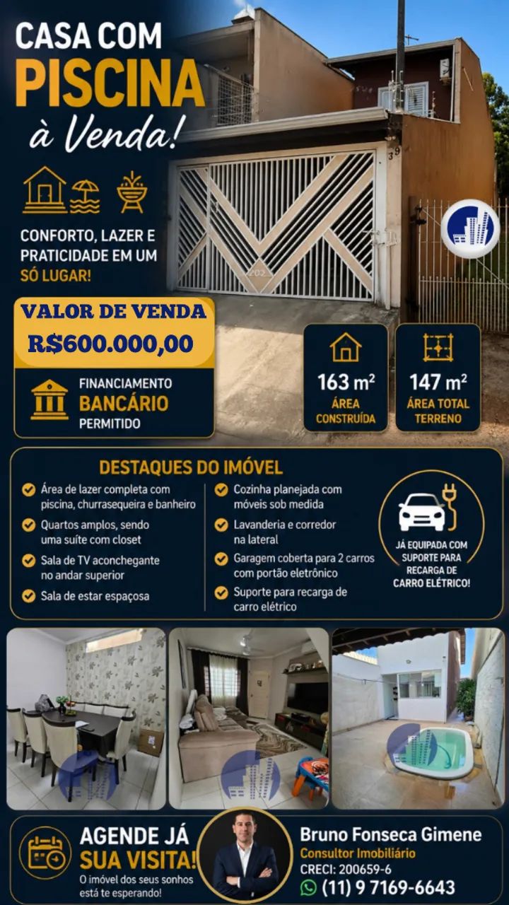 CASA COM PISCINA  - Foto 2