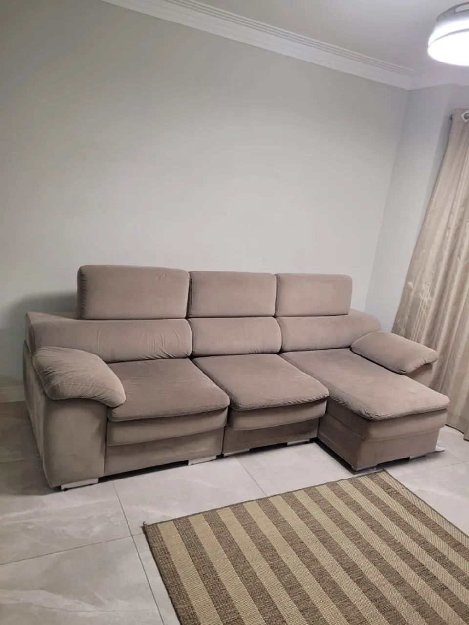 Sofá Retrátil 3 Lugares