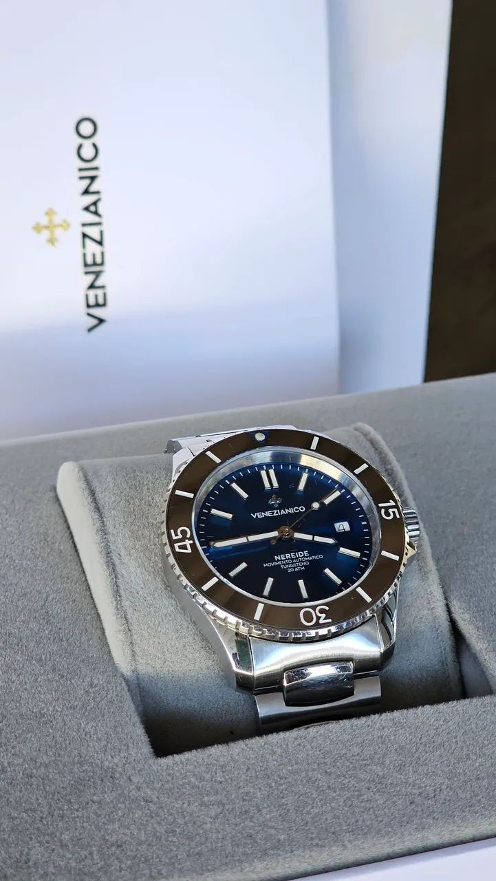 Relógio Venezianico Nereide Tungstênio  - Foto 5