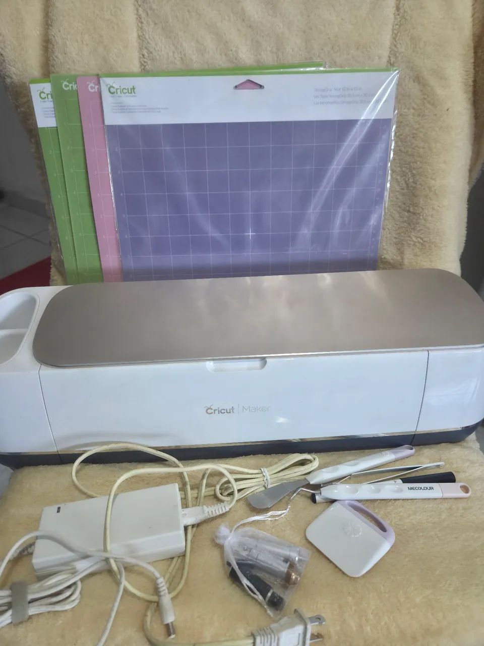 Cricut Maker Champanhe Champagne Equipamento de Recorte