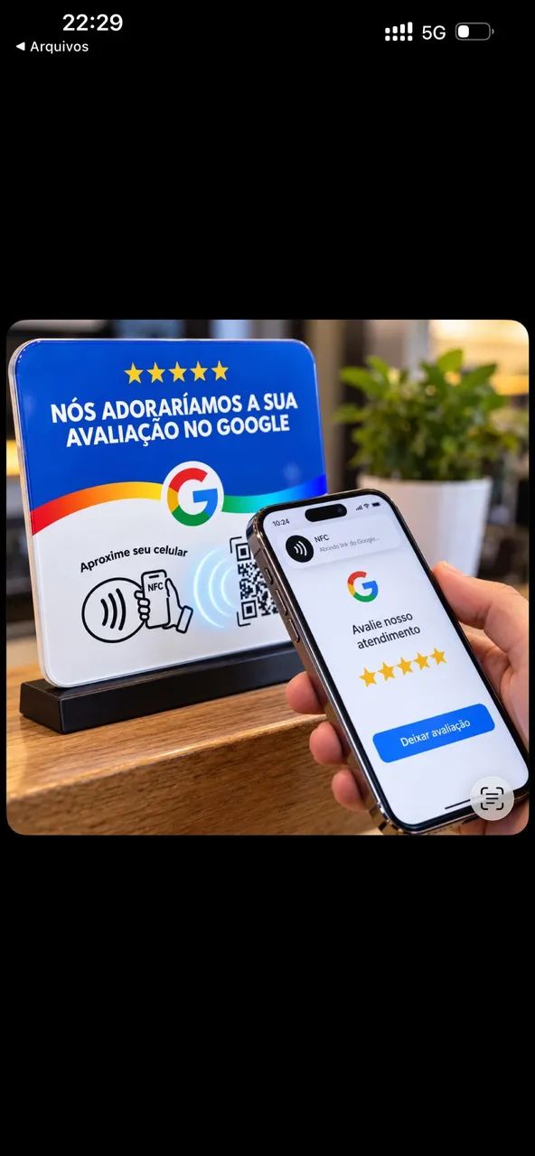 TAG NFC GOOGLE - Foto 2