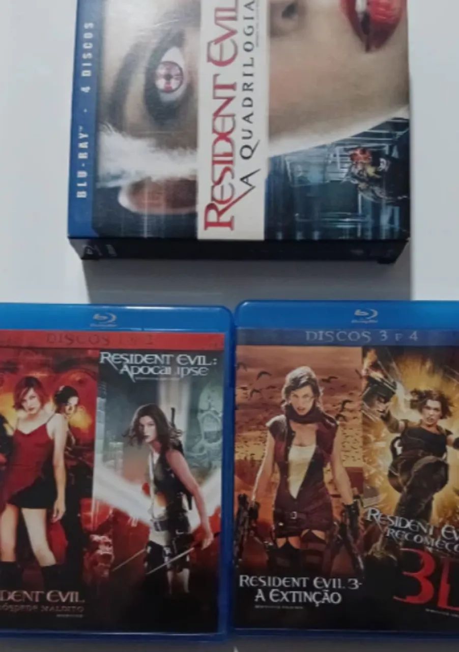 Blu-ray Resident Evil A quadrilogia - Foto 5