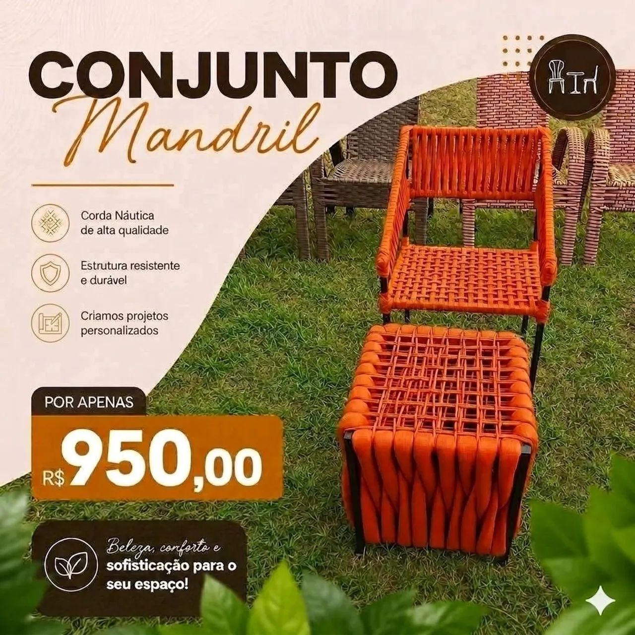 Móveis Trançados  - Foto 3