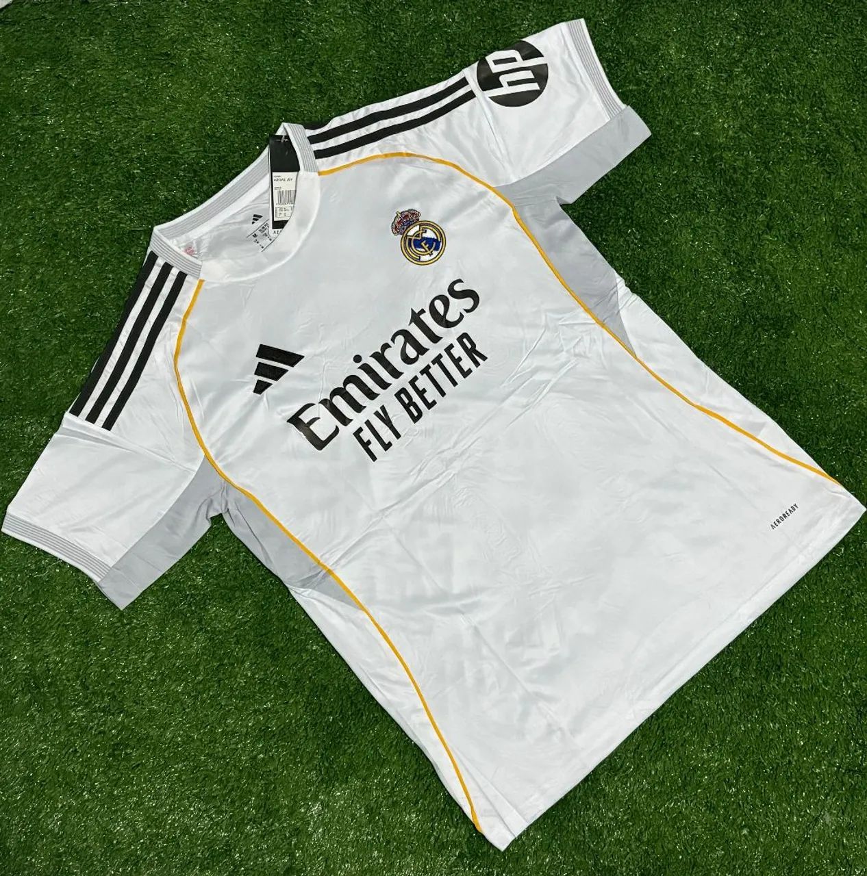 CAMISA REAL MADRID BRANCA 2026