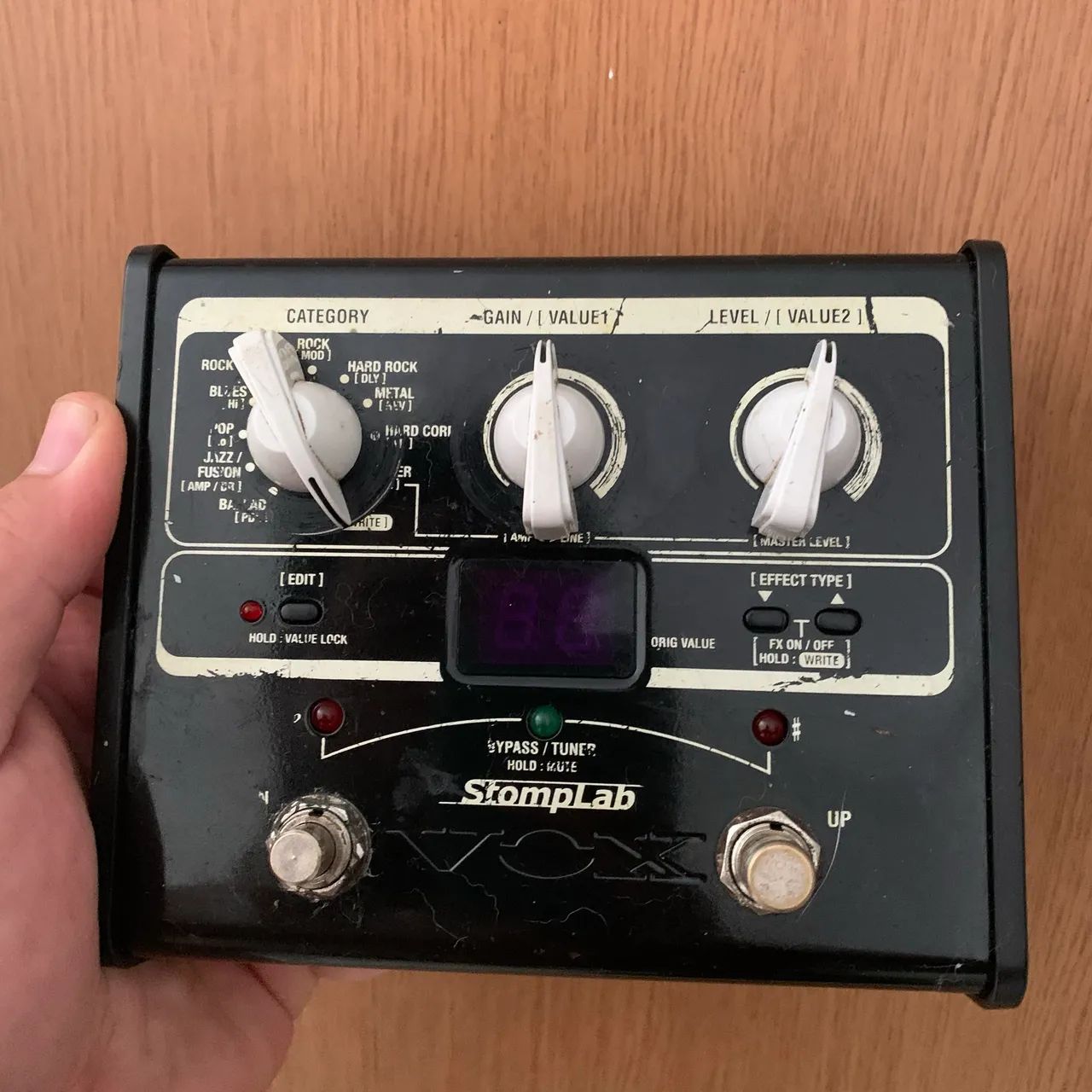 Pedaleira Vox StompLab 