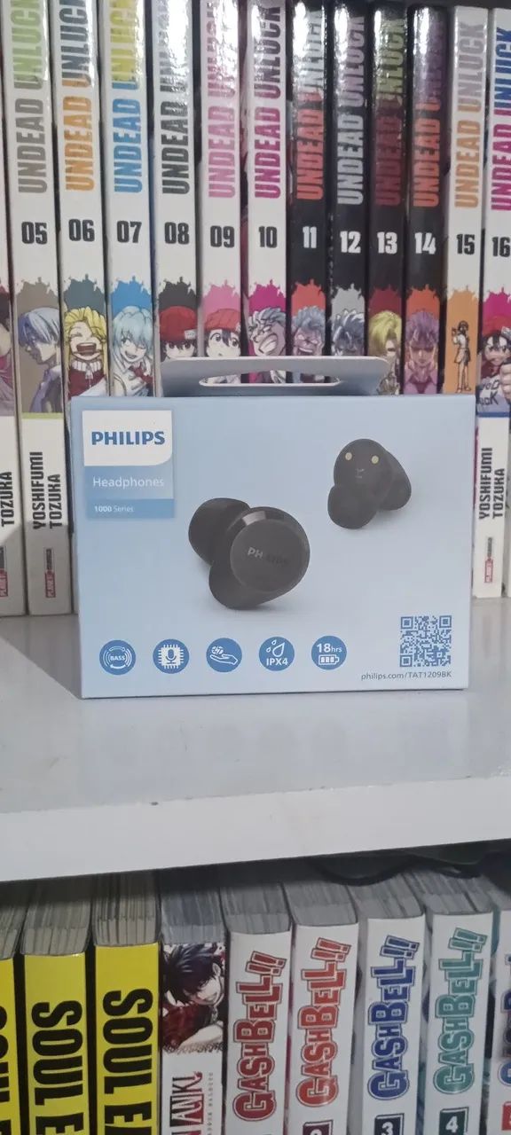 Fone Philips bluetooth TAT1209 novo