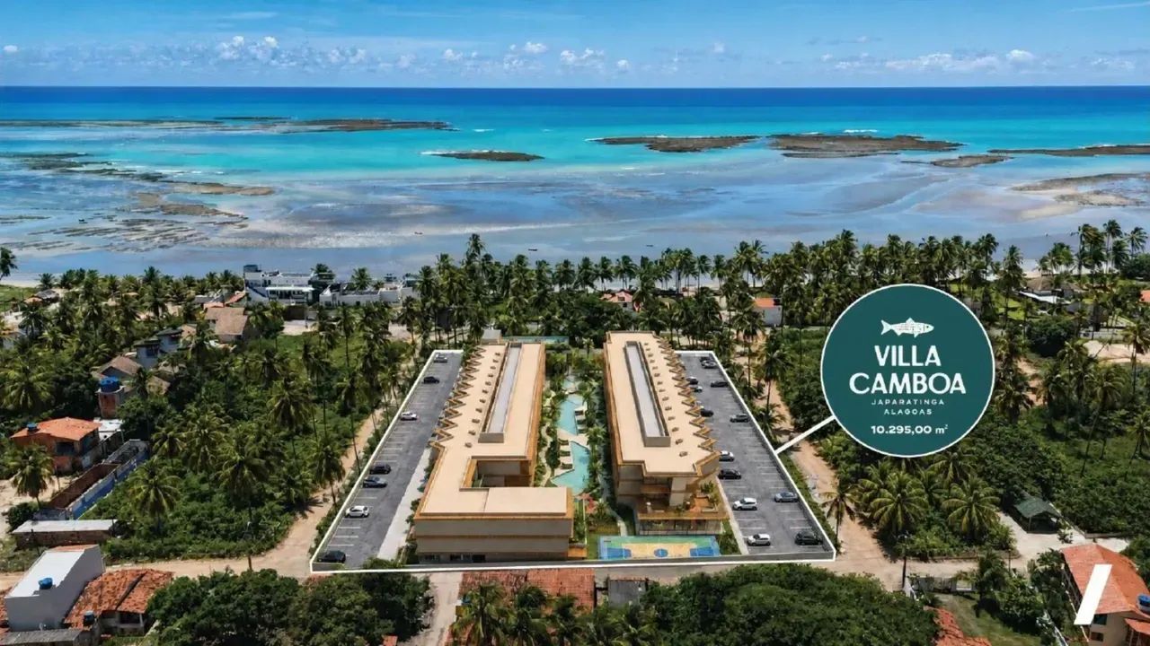 JAPARATINGA - Flat 32 m² com 1 quarto num mini resort.