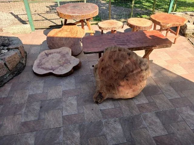 Mesas rusticas