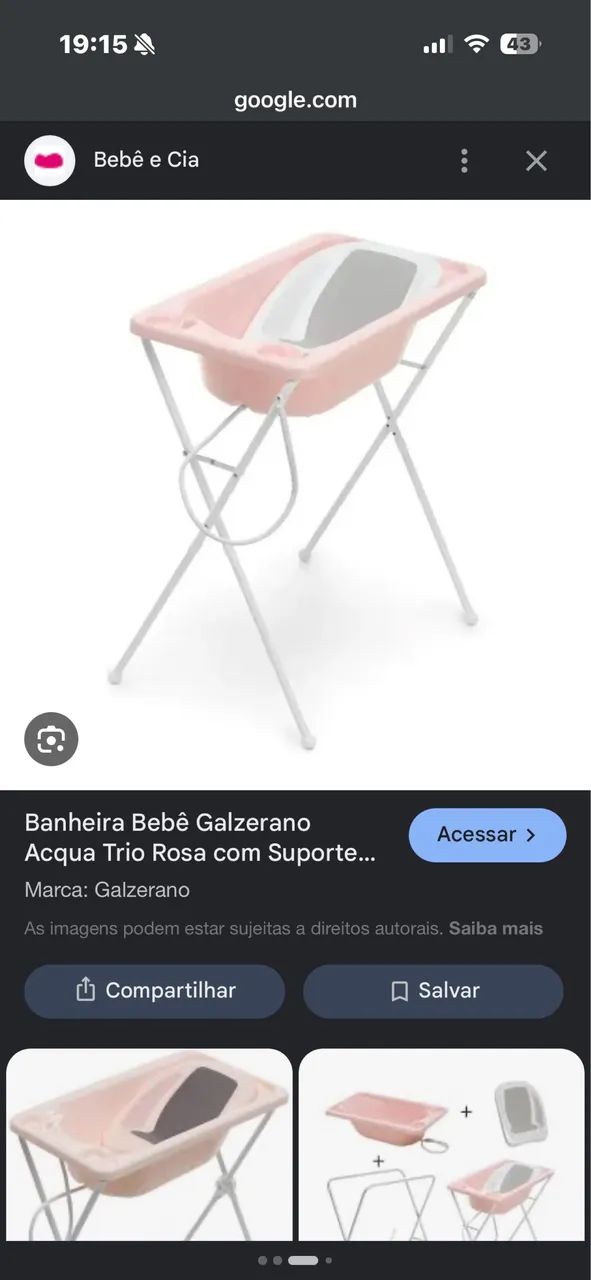 Banheira bebê galzerano Acqua - Foto 4