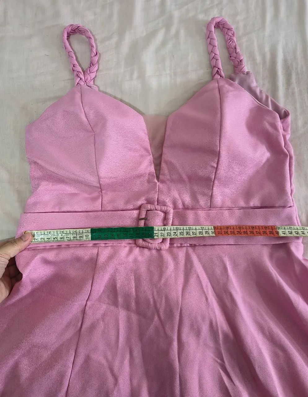 Vestido longo rosa  - Foto 2