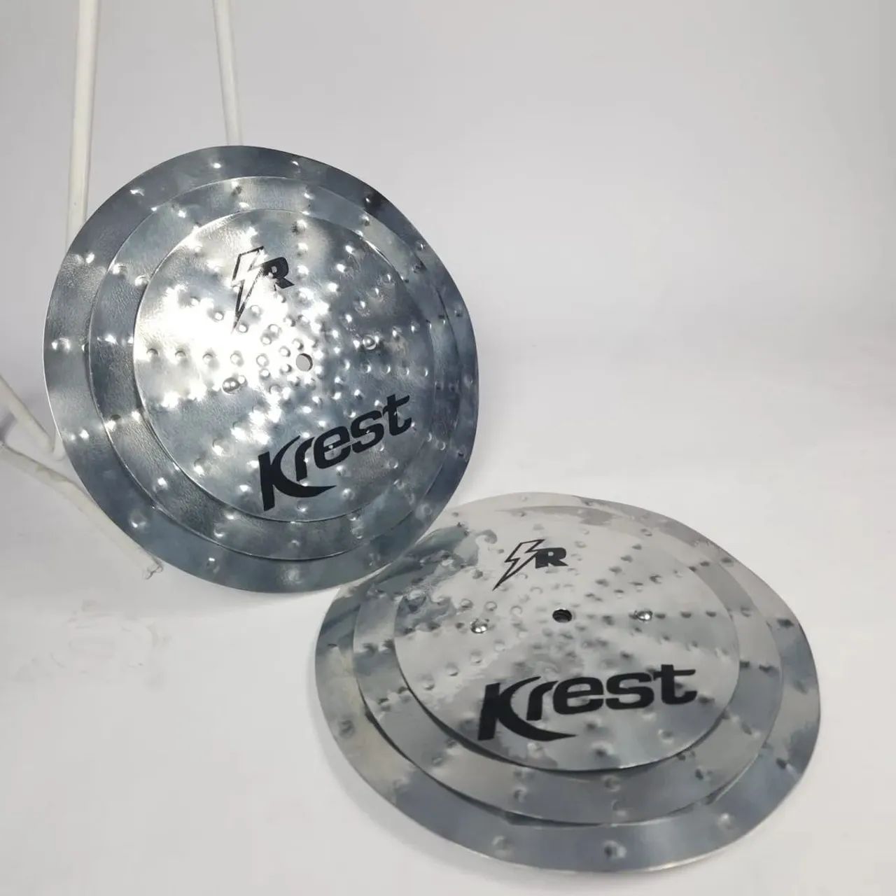 Prato de bateria de efeito slap stack krest cymbals - Foto 4