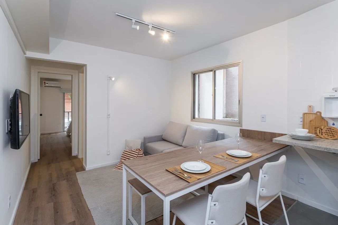 Apartamento com 1 Quarto para alugar, 32m² - Consolação