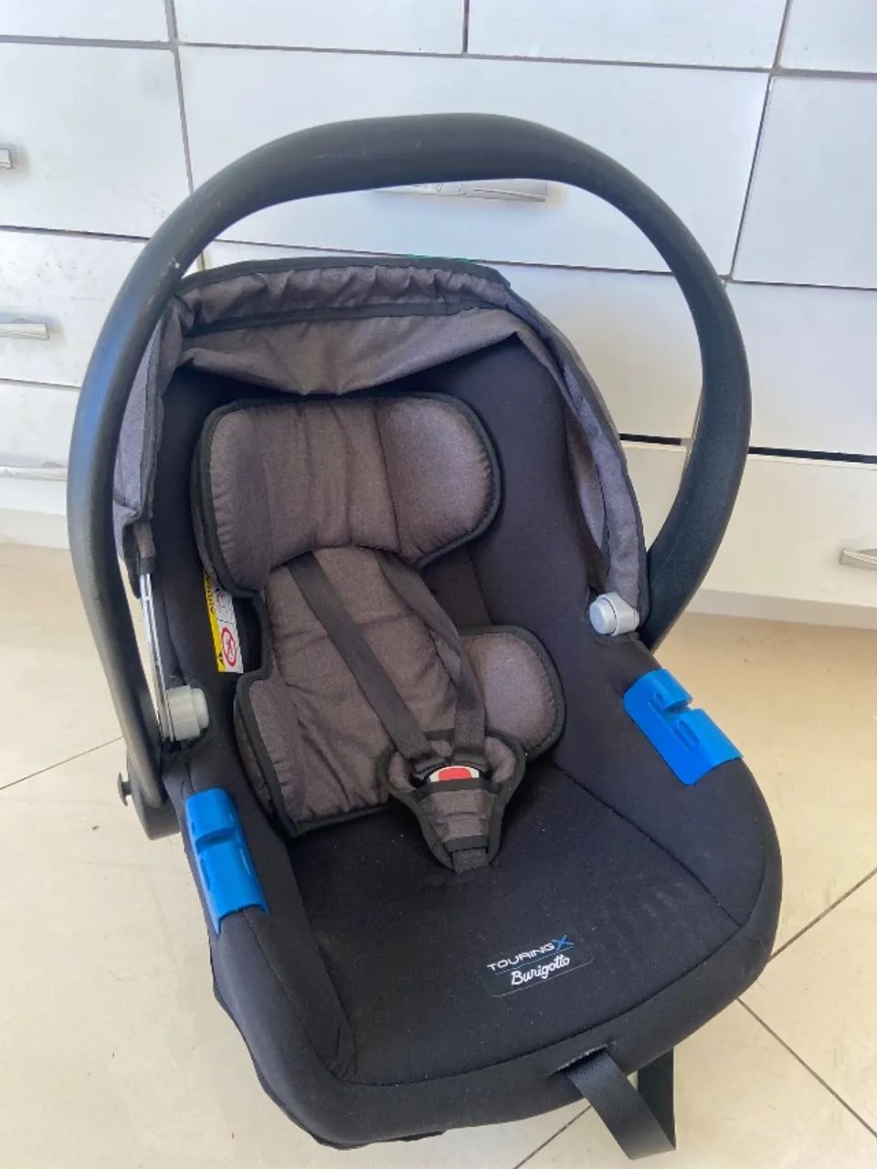 Carrinho de bebê + bebê conforto da burigotto - Foto 4