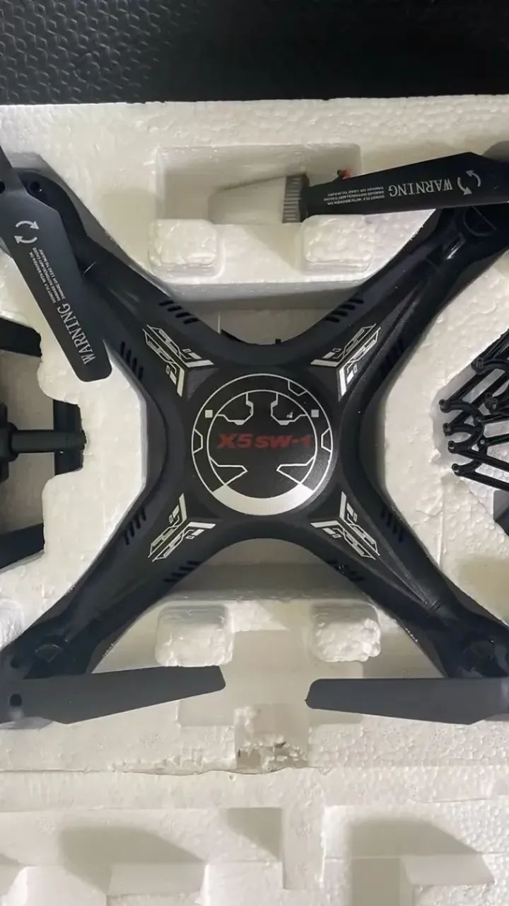 Drone X5sw-1 Com Câmera Preta E 1 Bateria (defeito)  - Foto 4