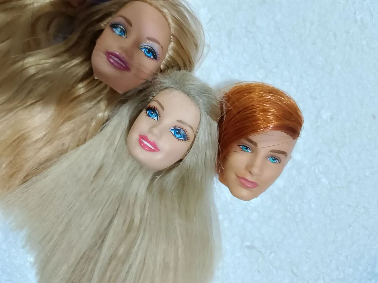Lote de cabeças Mattel  - Foto 2