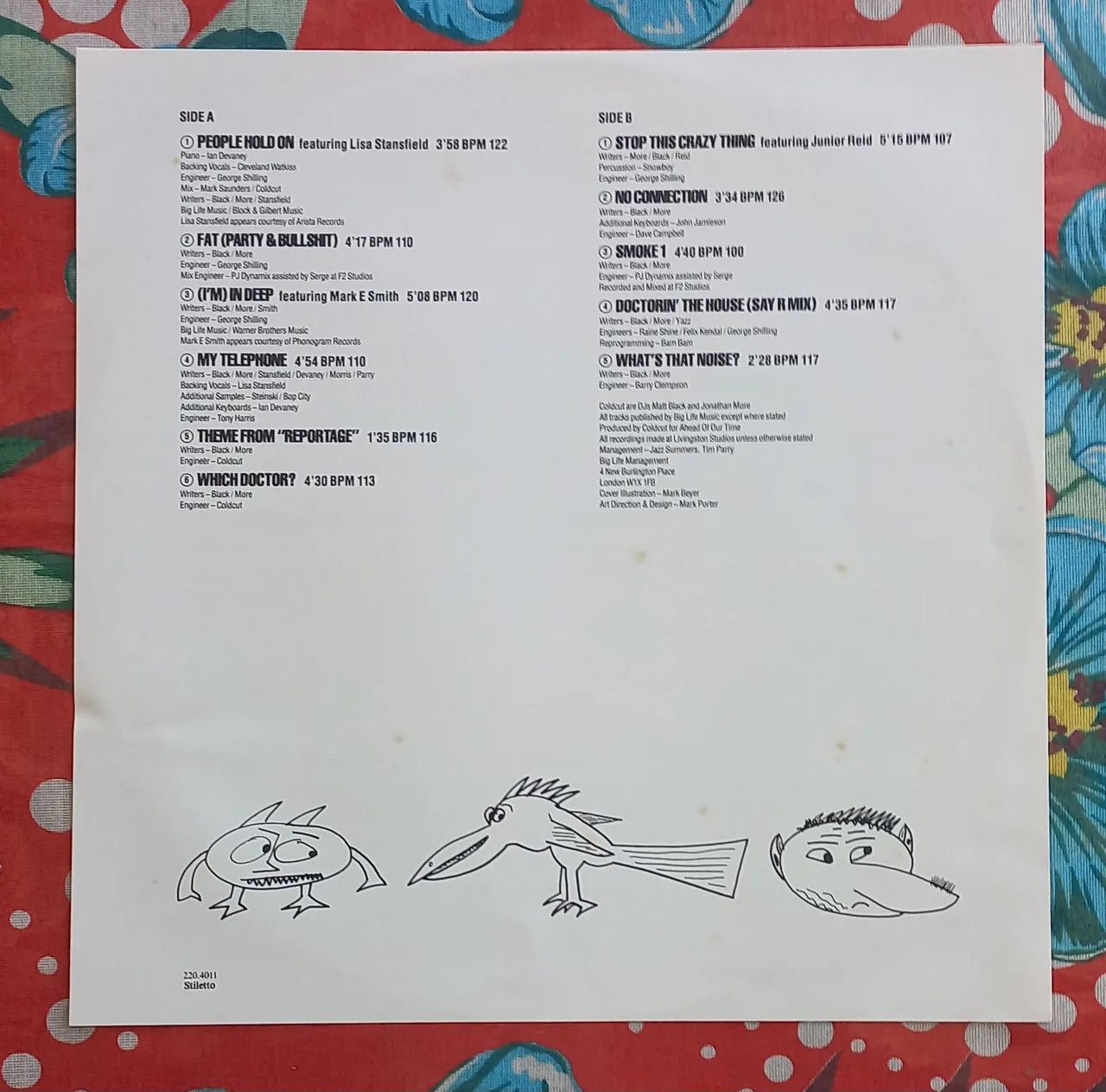 VENDO LP DISCO VINIL COLDCUT WHAT'S THAT NOISE ? - Foto 3