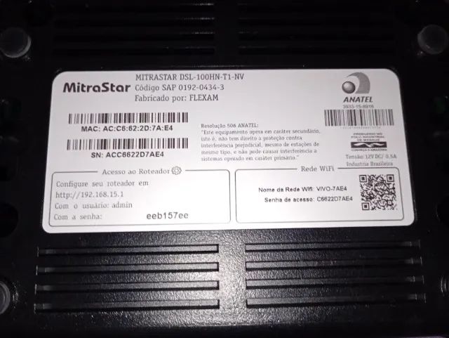 Modem de internet, banda larga, cabo Metálico. - Foto 4
