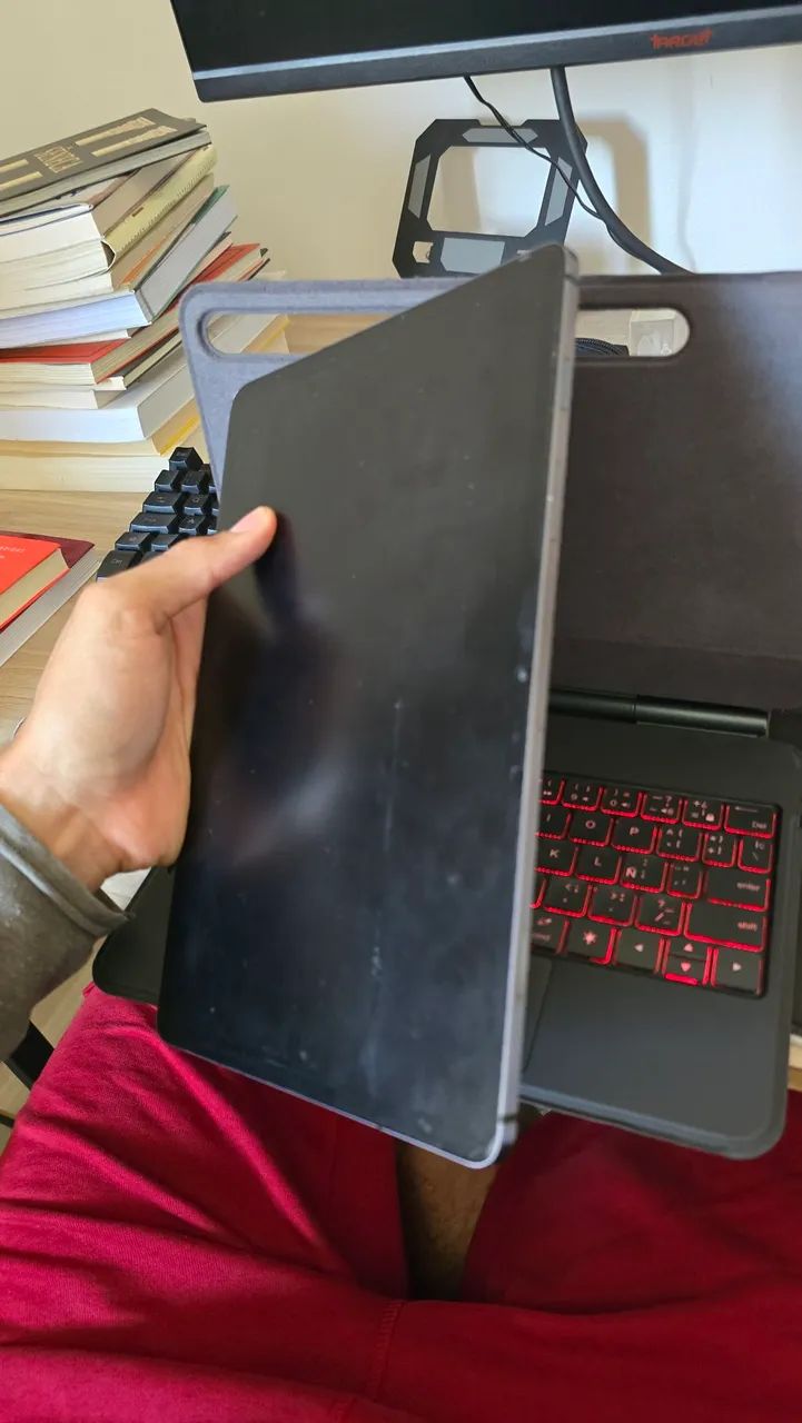 Tab S7 (não é o modelo FE) 256 GB com capa teclado, spen, caixa e capa extra - Foto 5