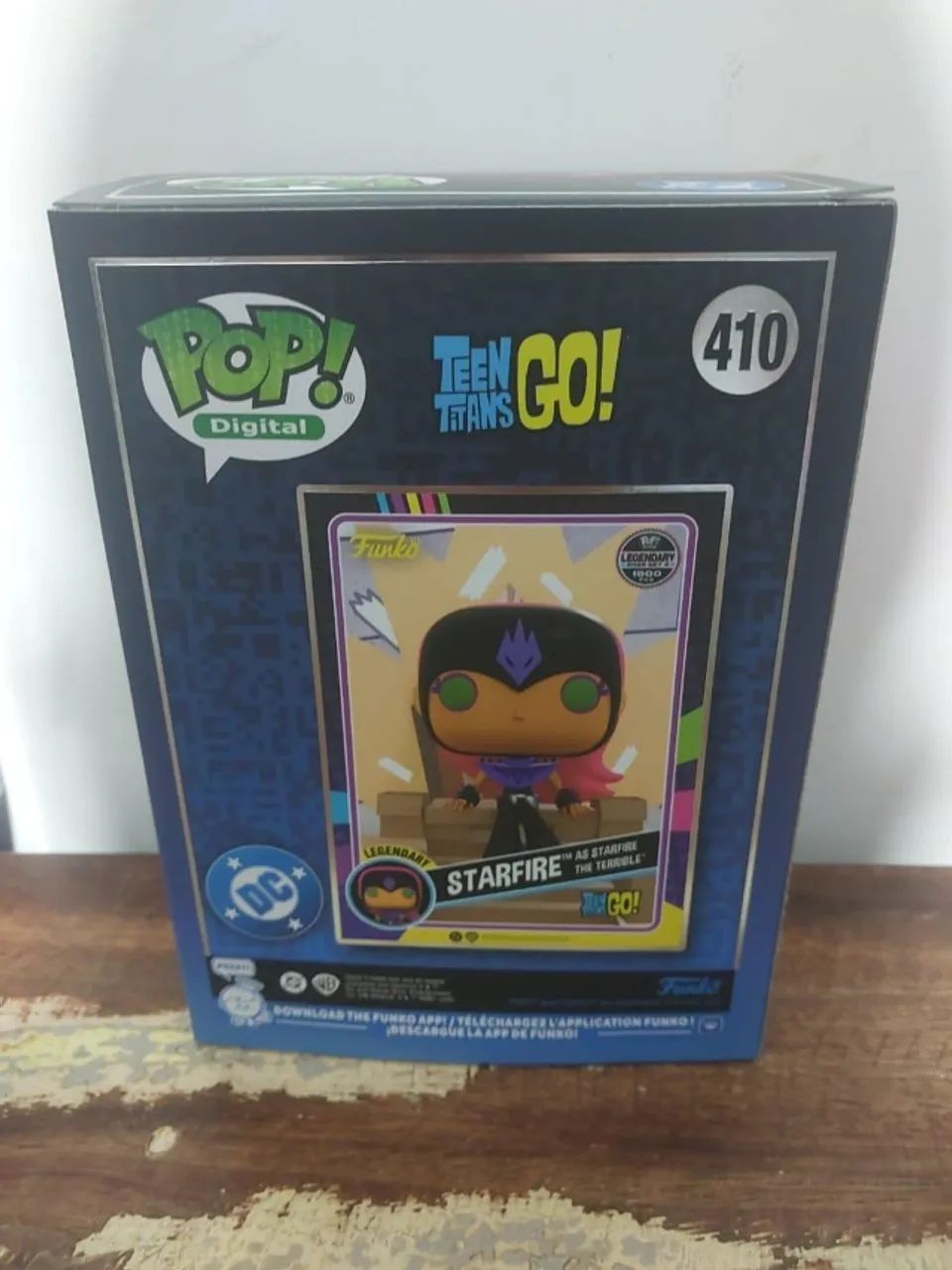 Funko Pop Nft Titans Starfire As Starfire The Terrible 410 1096 Pcs - Foto 3