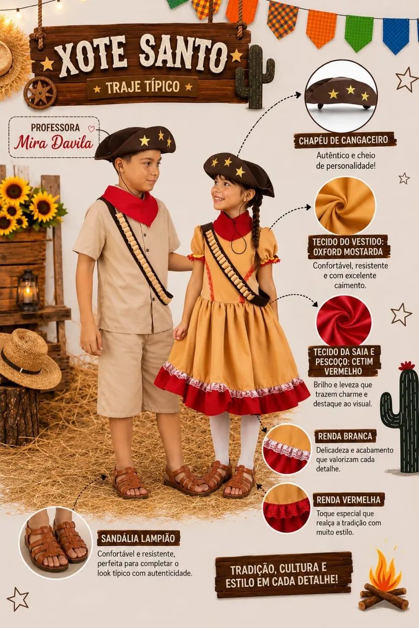 Roupa cangaco lampiao 
