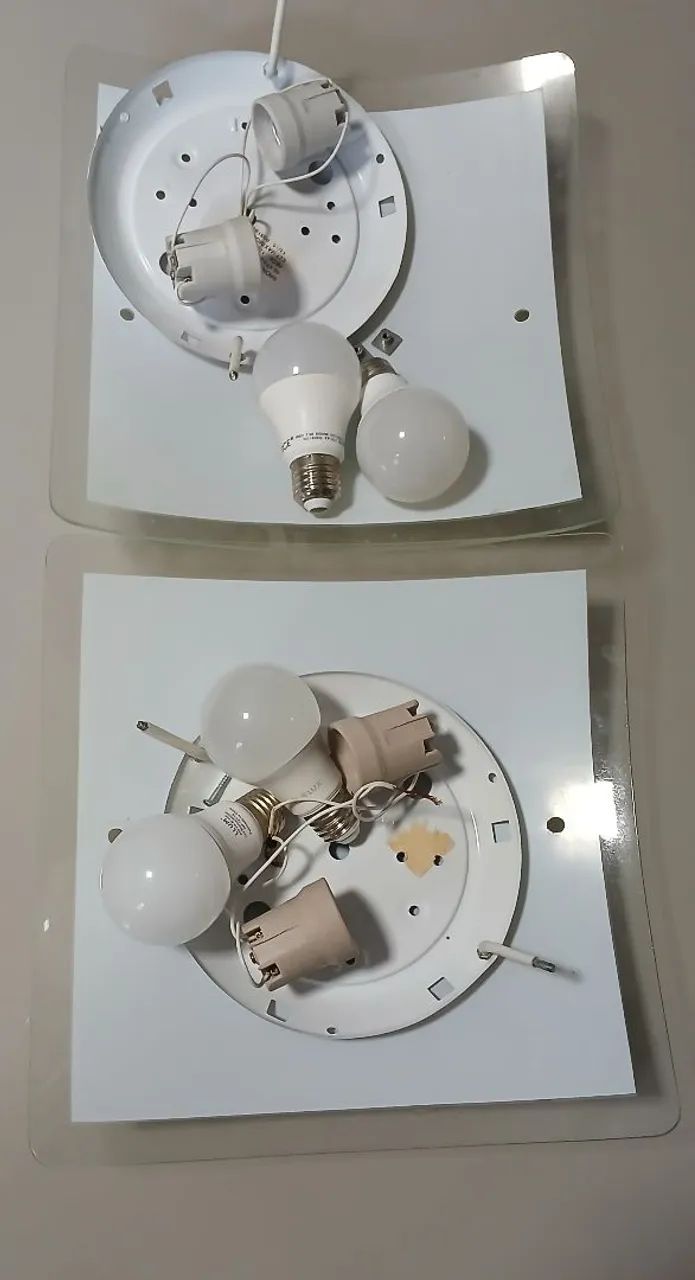 Luminárias de teto 