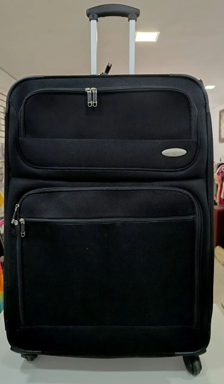 Mala de viagem marca Samsonite 75cm preta