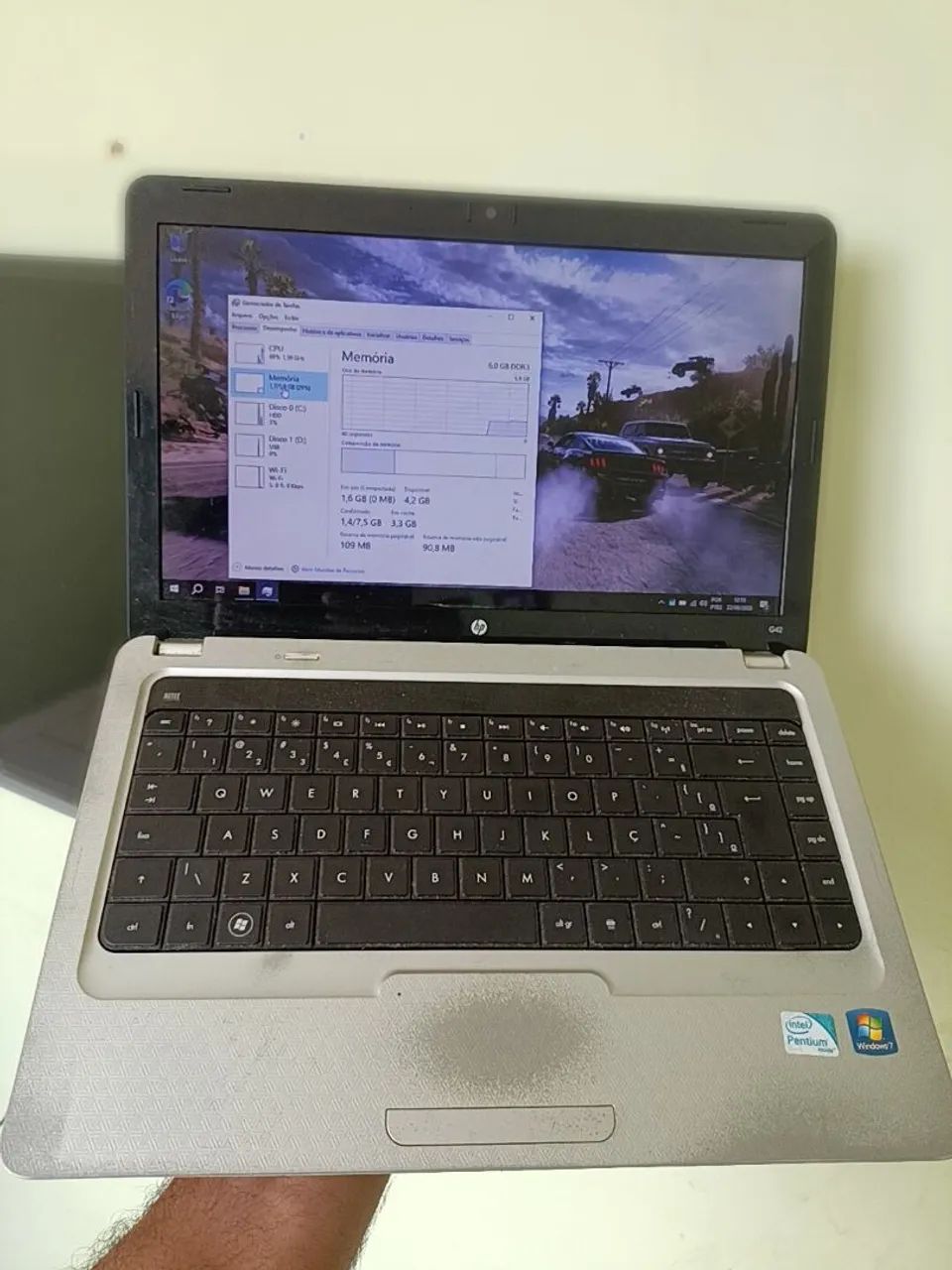 Notebook HP -6gb de RAM -estudos e planilhas - Foto 2