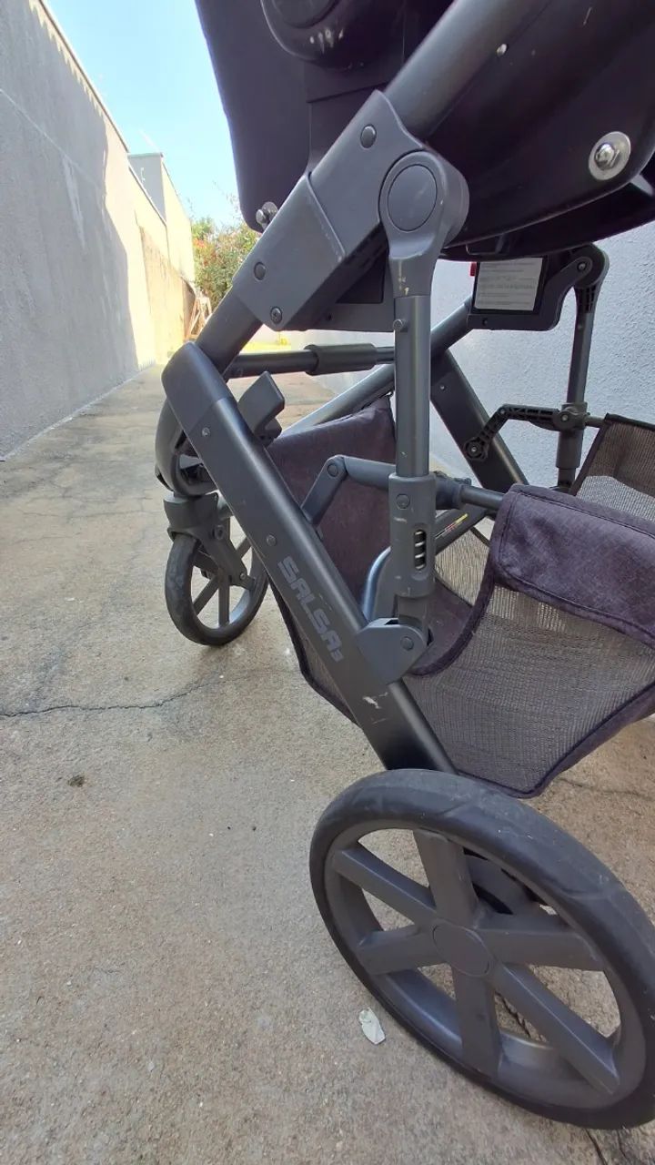Bebê conforto e carrinho ABC Design Desapego - Foto 3