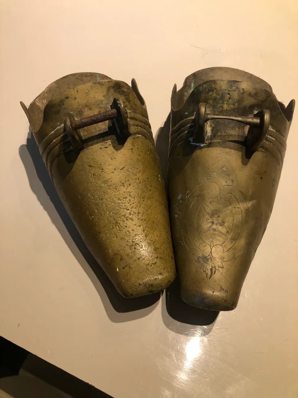 Sapato de bronze estribo 