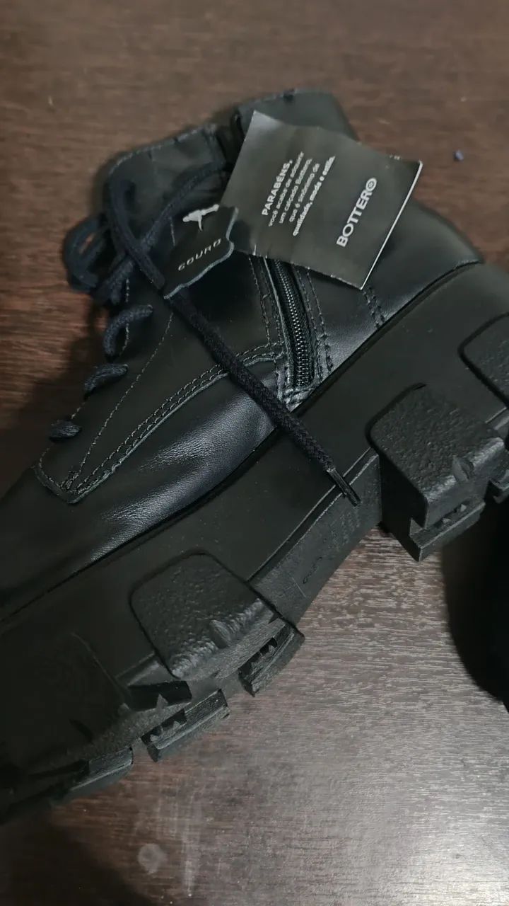 Bota Bottero Tratorada 38 nova couro legítimo  - Foto 5