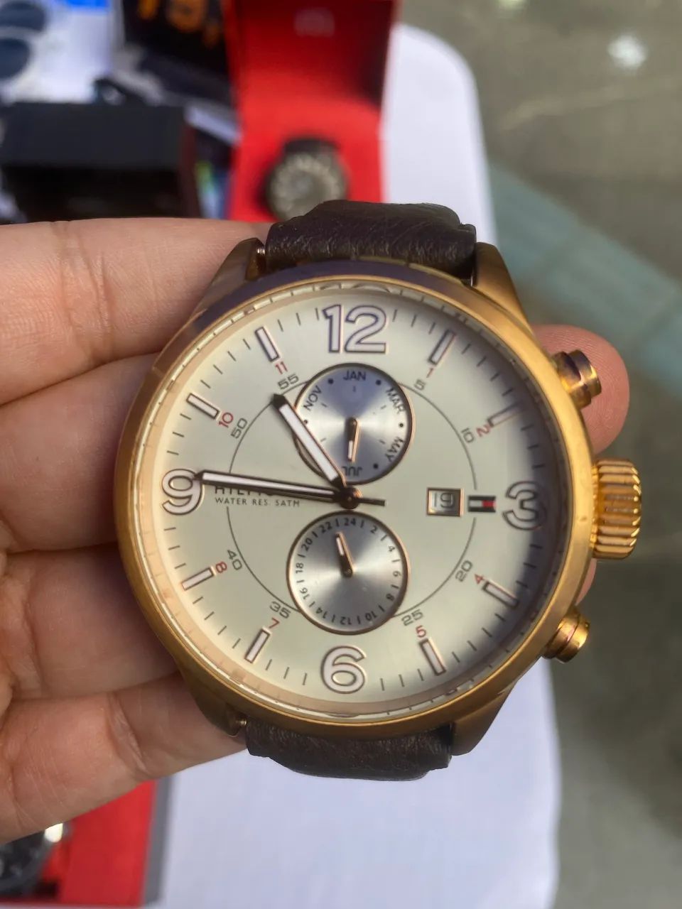 RELÓGIO TOMMY HILFIGER ORIGINAL REVISADO