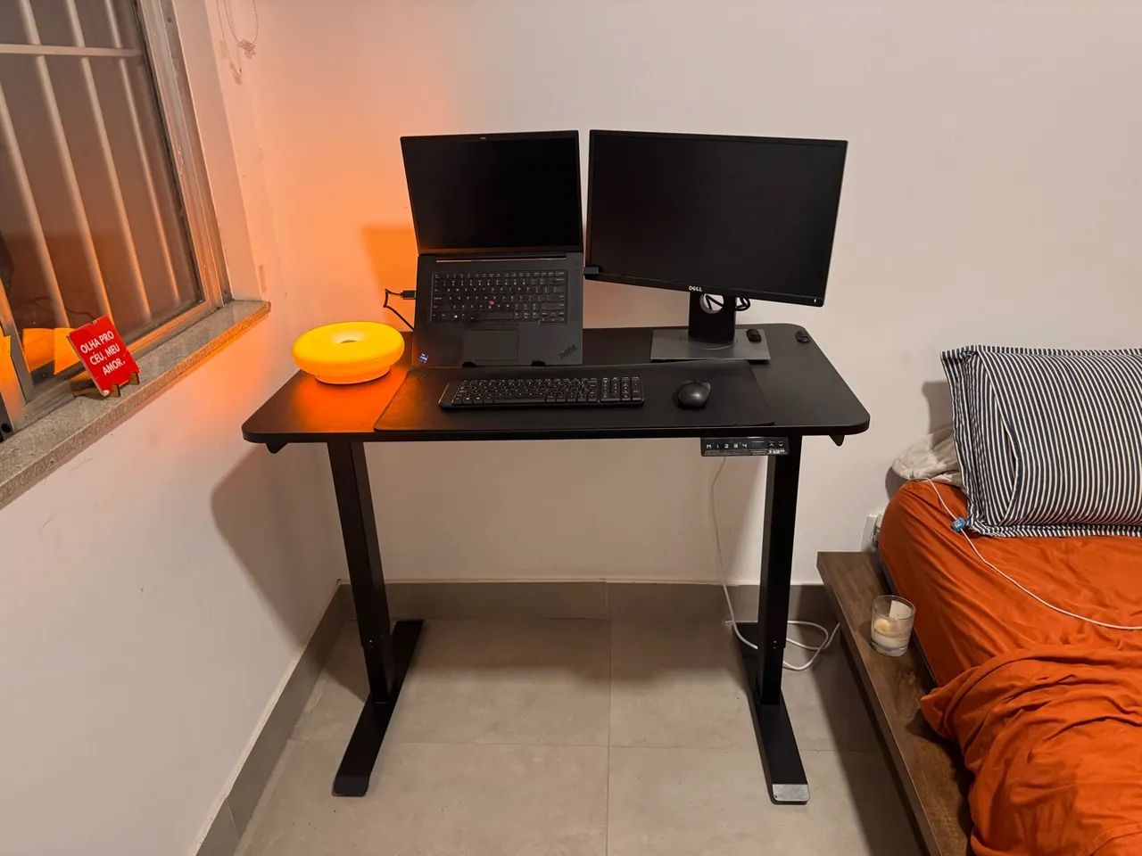 Mesa gamer de escritório regulável elétrica - Foto 2